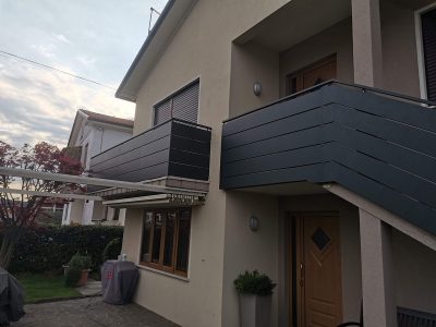 Ringhiera terrazzo + scale